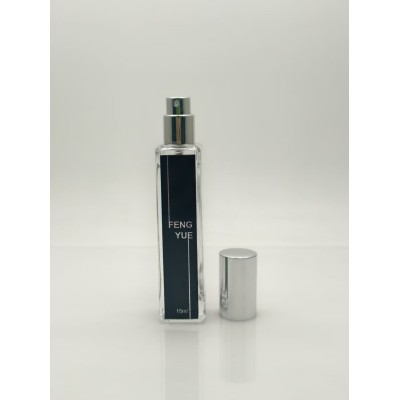 15ml square Custom Perfume Glass Bottle