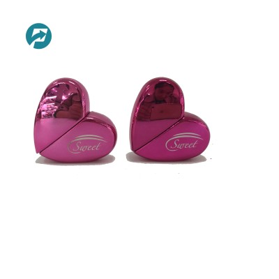 30ml 50ml زجاجة عطر على شكل قلب