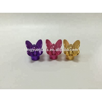 50ml UV Glass Perfume Bottle With Butterfly Shape UV Cap