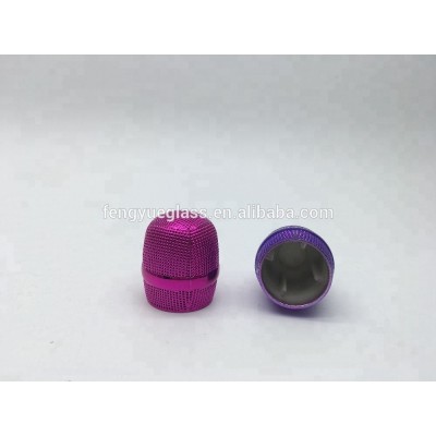 Microphone Shape 20ml Mini Colorful Perfume Glass Bottle Manufacturer in China