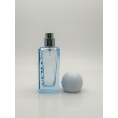 30ml square custom color Custom logo perfume glass bottle