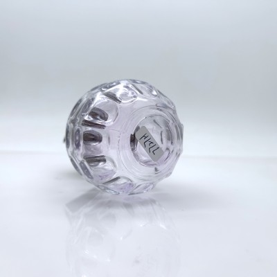 Custom Perfume Glass Bottle with Pattern Texture 100ml