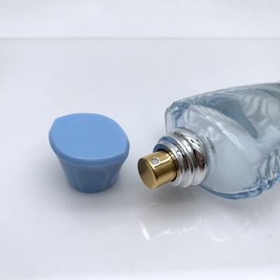 Small Custom Color Custom logo Glass Perfume Bottle 50ml