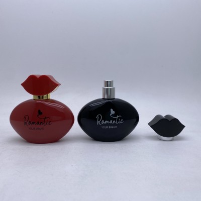 60ml Sexy Lips Shape Perfume Glass Bottle