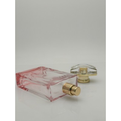 70ml W Shape square Perfume Glass Bottle