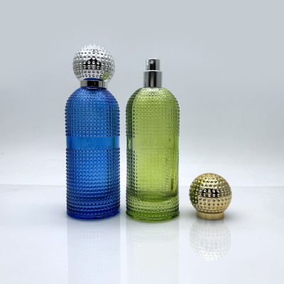 Custom Color High 24k Lid Luxury Perfume Bottle 100ml
