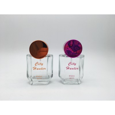 30ml/50ml Empty New Design Mist Spray Perfume Glass Bottle with UV Cap