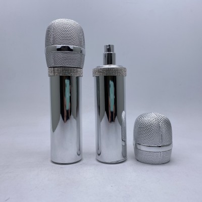 100 ml Microphone Shape UV Perfume Bottle