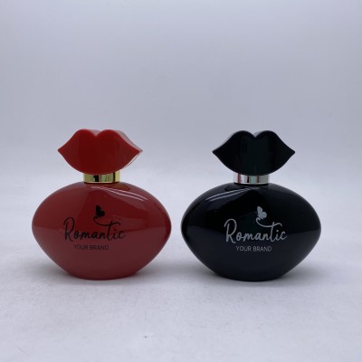 60ml Sexy Lips Shape Perfume Glass Bottle