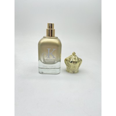50ml 100ml High Quality Perfume Glass Bottle with Crown Cap