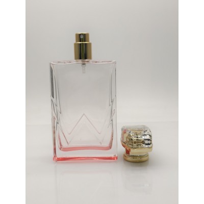 70ml W Shape square Perfume Glass Bottle