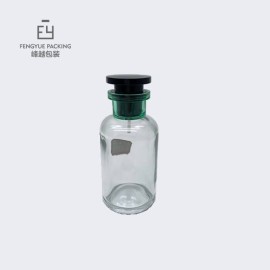 100ml clear Round Perfume Sprayer Glass Bottle