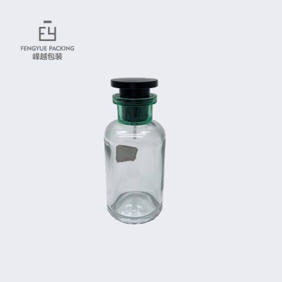 100ml clear Round Perfume Sprayer Glass Bottle
