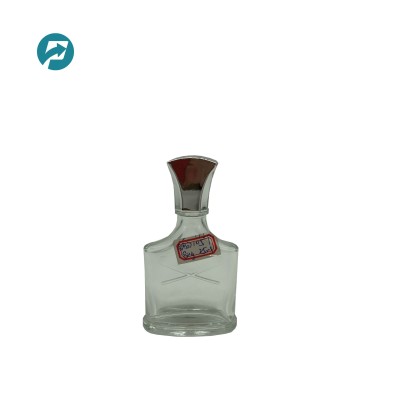 Mini Design 25 ml Perfume creed Glass Bottle with Silver Cap
