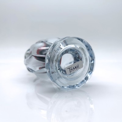 Tall Glass Shape Large Custom Color Glass Perfume Bottle 110ml