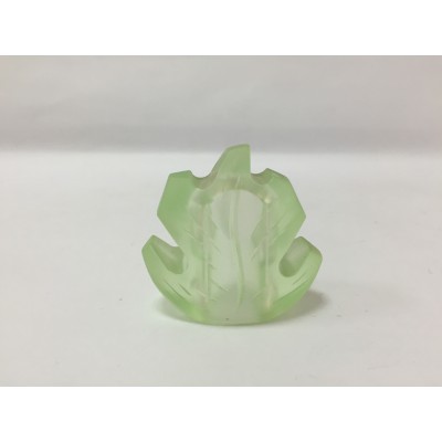 100ml Empty Hot Sale Leaf Shaped Perfume Glass Bottle