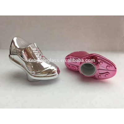 UV 100 ml Football Shape Glass Perfume Bottle with Shoe Lid