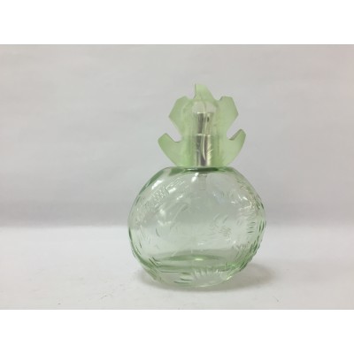 100ml Empty Hot Sale Leaf Shaped Perfume Glass Bottle