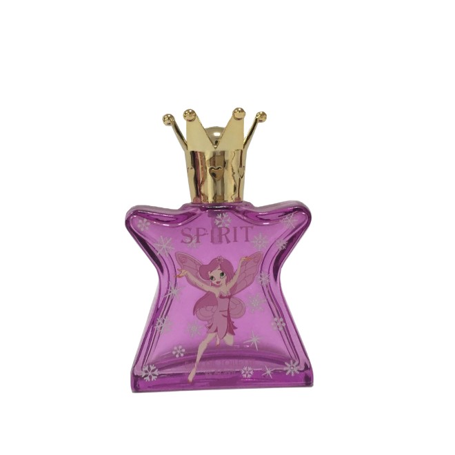 Star Shaped Perfume Glass Bottle with Crown Cap