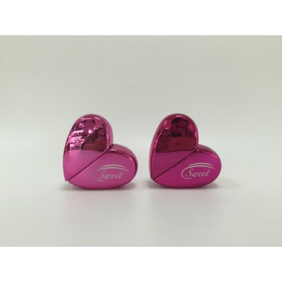 30ml 50ml زجاجة عطر على شكل قلب