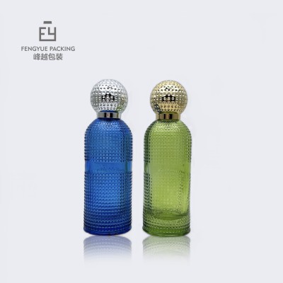 Custom Color High 24k Lid Luxury Perfume Bottle 100ml