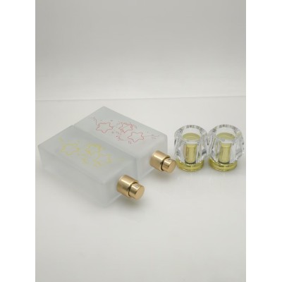 50ml square Custom Glass Perfume Bottle