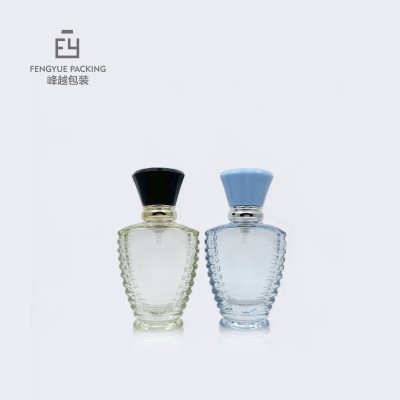 Small Custom Color Custom logo Glass Perfume Bottle 50ml