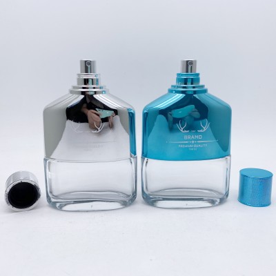 Wholesale Glass Perfume Polished Spray Bottles 100ml