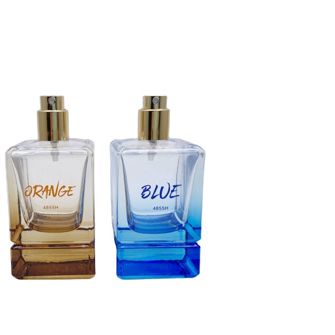 50ML 100ml square Perfume Bottle Polished
