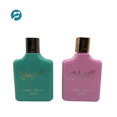 100ml Perfume Glass Bottle With square Cap