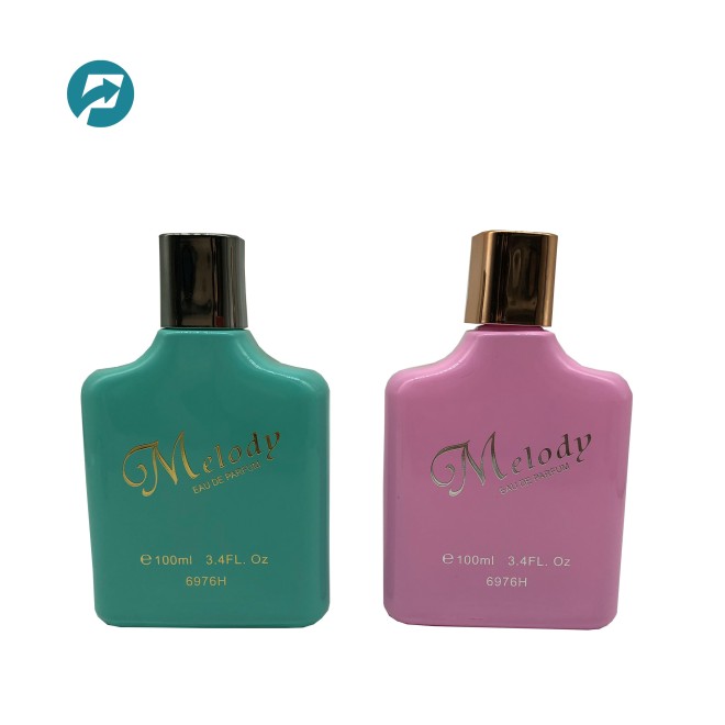 100ml Perfume Glass Bottle With square Cap