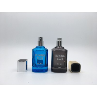 50Ml Square Customized Perfume Bottles Branded Perfumes