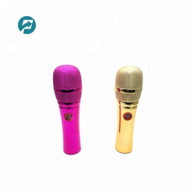 50ml Unique Shaped Microphone Mist Spray Perfume Glass Bottle