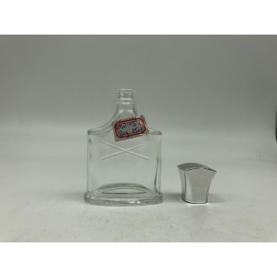 Mini Design 25 ml Perfume creed Glass Bottle with Silver Cap
