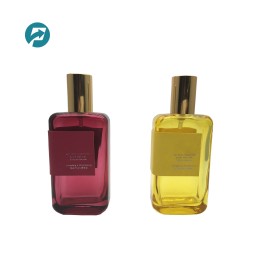 100ml Brand Perfume Glass Spray Bottle with Aluminum Cap