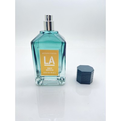 Luxury New Design square 100ml Empty Spray Glass Perfume Bottle Packaging