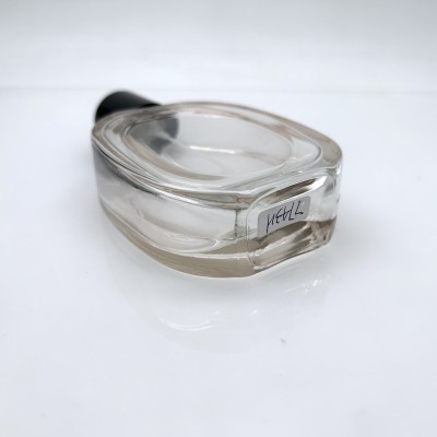 Square Flat Custom Perfume Glass Bottle 70ml