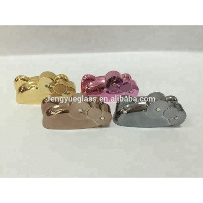 Kitty Shaped 60ml Empty Spray Cosmetic Perfume Glass Bottle Hot Sale