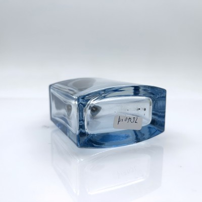 Square Glass Perfume Bottle With Specified Color With Box  60ml