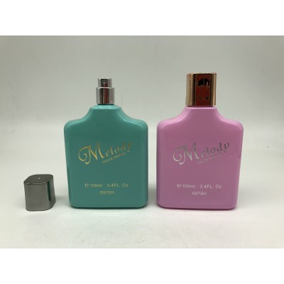 100ml Perfume Glass Bottle With square Cap