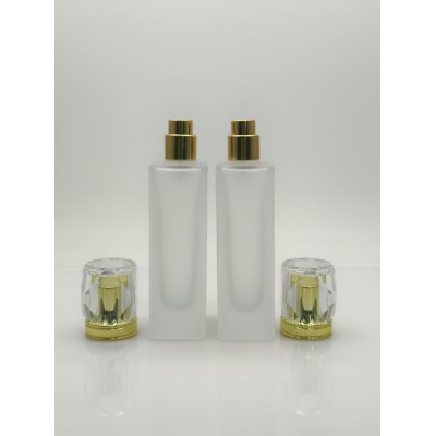 50ml square Custom Glass Perfume Bottle