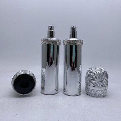 100 ml Microphone Shape UV Perfume Bottle