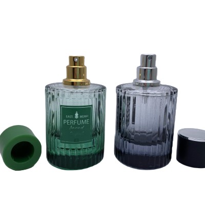 50ml Luxury Cylinder Perfume Glass Bottle Spray