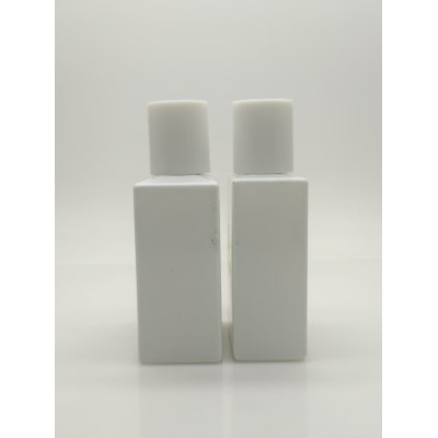 50ml custom color logo rectangular glass perfume bottle