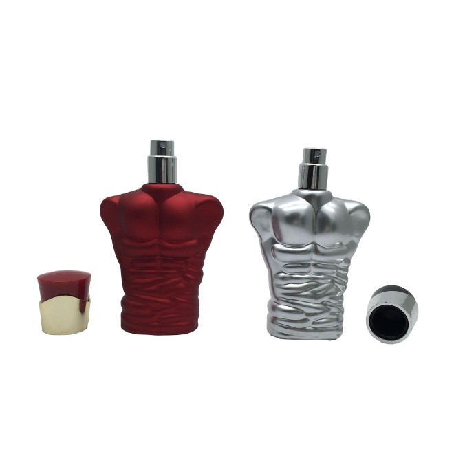 30ml Muscle Shaped Perfume Glass Bottle for Men