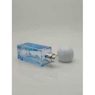 30ml square custom color Custom logo perfume glass bottle