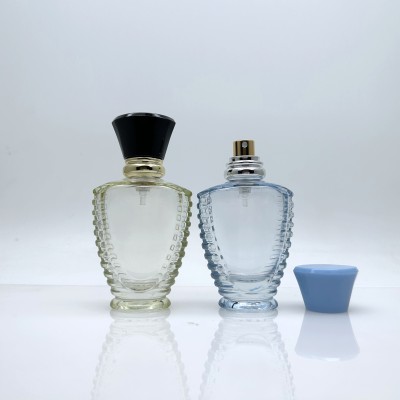 Small Custom Color Custom logo Glass Perfume Bottle 50ml
