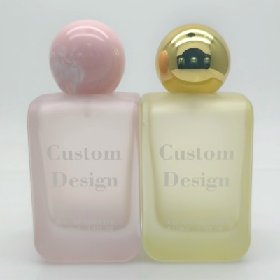 100ml square Custom Perfume Glass Bottle