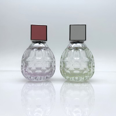 Wholesale Custom Color and Screen Printed  Perfume  Glass Bottle 30ml