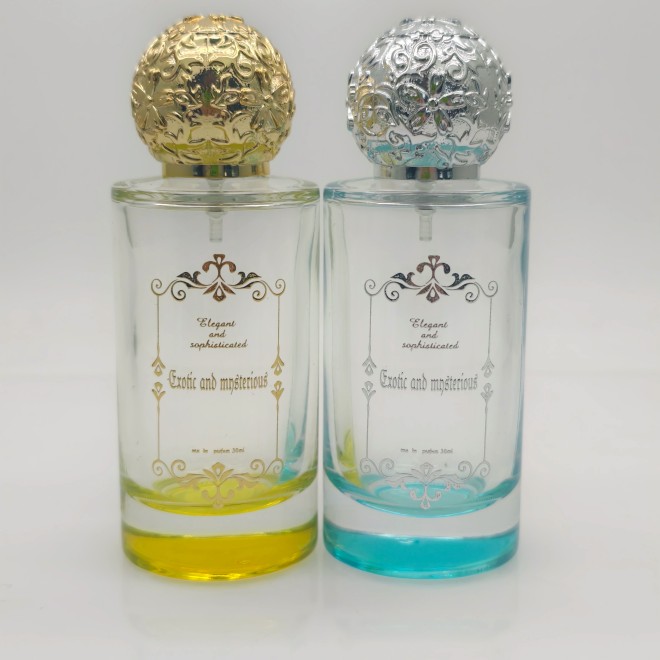 50ml Cylindrical Glass Bottle of Perfume